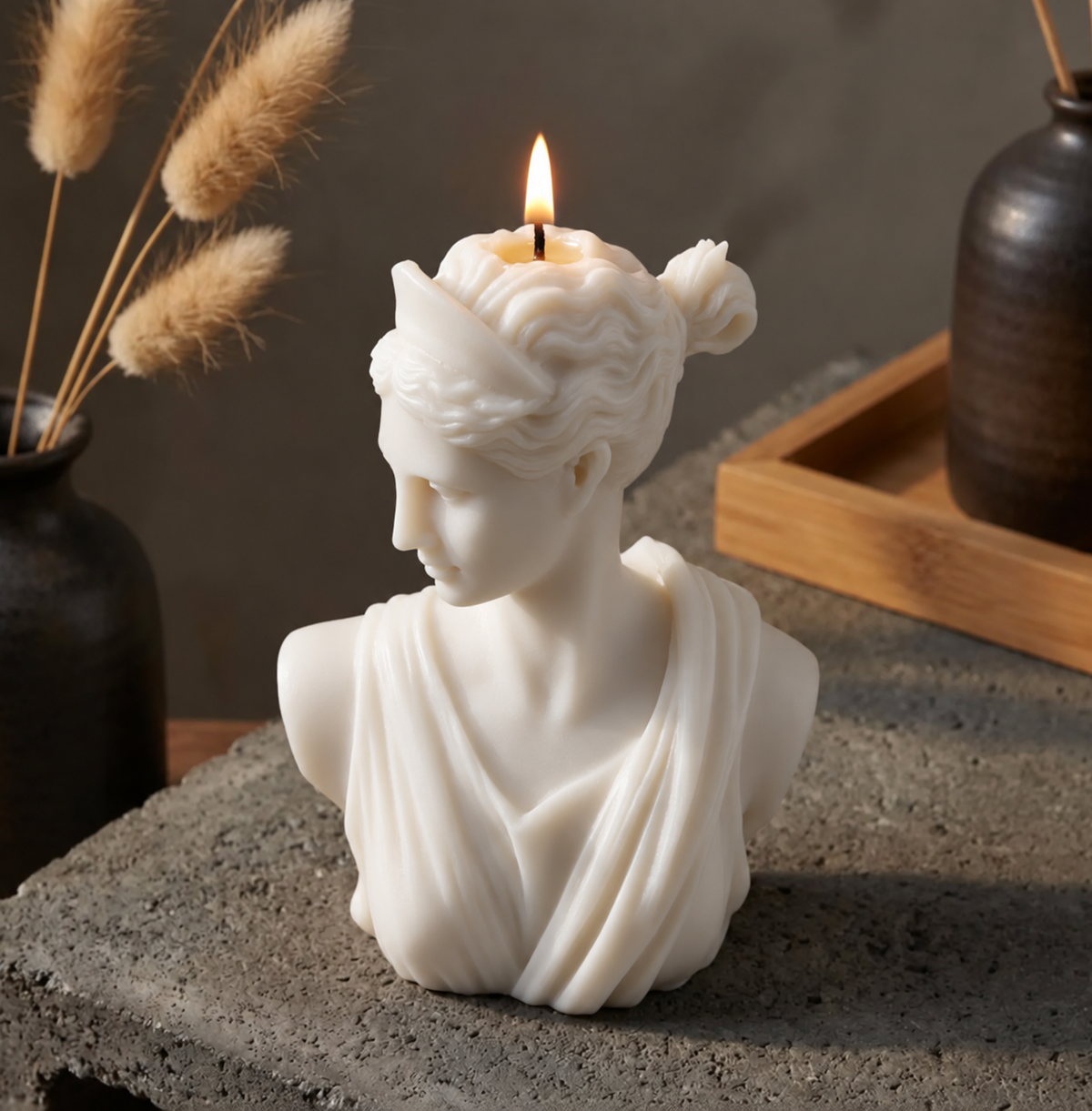 Victorian Lady Candle