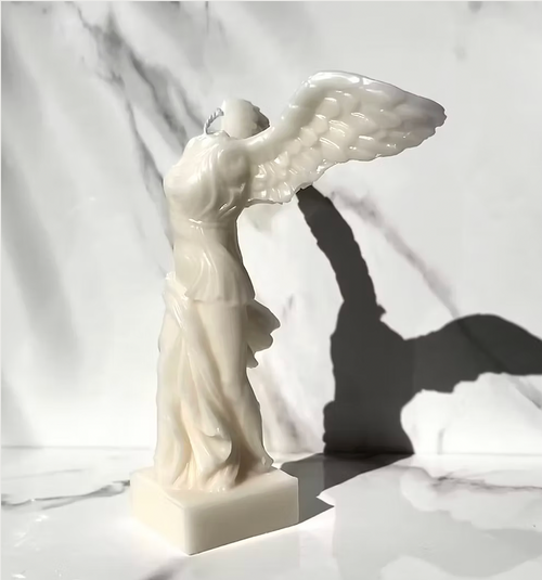Celeste Winged Angel Candle