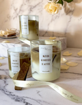 Double Espresso Iced Latte Candle Set