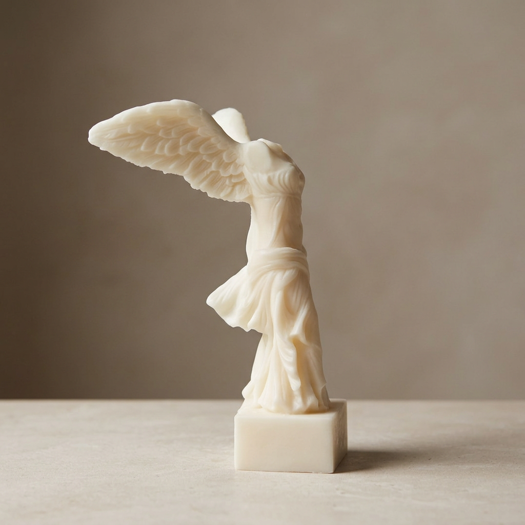 Celeste Winged Angel Candle